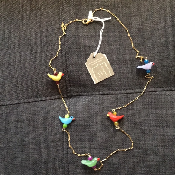 lenora dame Jewelry - NWT Lenora Dame Bird Necklace